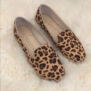 Sole society leopard shoes